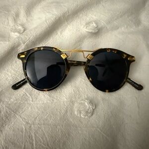 KREWE polarized St. Louis sunglasses tortoise